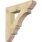 Ekena Millwork Balboa Slat Rough Sawn Bracket, Douglas Fir, 6"W x 32"D x 32"H BKT06X32X32BOA06RDF - alternate 1